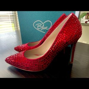 Ruby Slipper Betsey Blue Heels